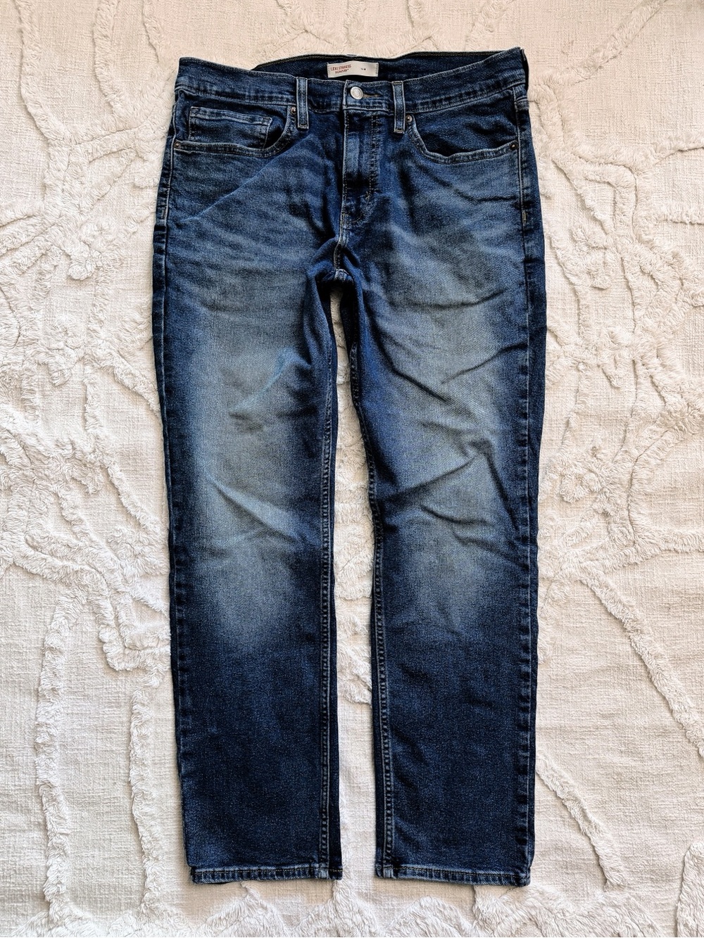 Levi Strauss Signature Slim Fit Stretch Jeans Women’s 34 Medium Wash GUC